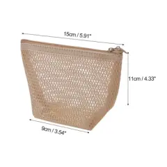 Unique Bargains Mesh Lipstick Makeup Bag 1 Pc