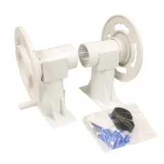 Swimline HydroTools 52000 Above Ground Pool Solar Blanket Reels System with Heavy Duty Straps and Hardware for Pool Cover and Maintenance System