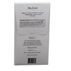 Sol Cacao 70% Colombia Dark Chocolate Candy - 1.86oz