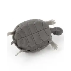 Unique Bargains Aquarium Fish Tank Plastic Simulated Tortoise Decorative Ornament Decor 2 Pcs