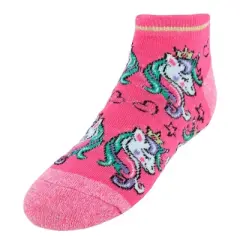 Alexa Rose Teen's No-Show Unicorn Novelty Socks (10 Pack)