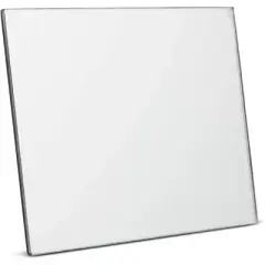 Juvale 2 Pack Rectangular Mirror Locker with Magnet, Easy to Install, Ideal for School, Office, Gym, and Home Use, 5 x 7 In.