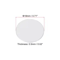 Unique Bargains Resistant Tamper Induction Heat Sealer Aluminum Foil Cap Liner 75 Pcs