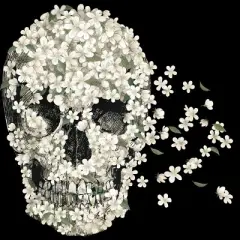 Women's Design By Humans A Beautiful Death By igo2cairo Racerback Tank Top