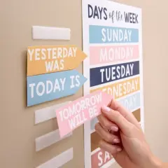 Wrap-It Stick 'Em Strips 3.5"x0.75" 16 Sets White