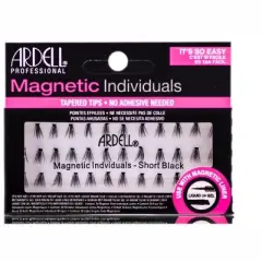Ardell Professional Magnetic Individuals - Short Black #56180 - (Pack of 3)