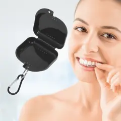 Unique Bargains Compact Braces Box with Buckle 1 Pc