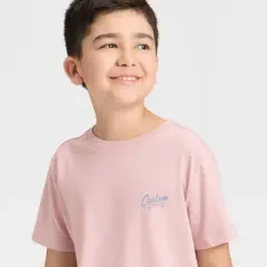 Boys' Short Sleeve Graphic T-Shirt - Cat & Jack&trade; Pink