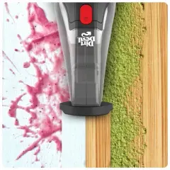 Dirt Devil Wet Dry 16V Cordless Handheld Vacuum with Crevice Tool Red/Black - BD30400V: Rechargeable, Multi-Surface, Bagless