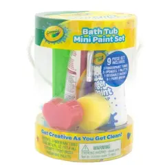 Crayola Multipack of Mini-Bath Paint Set - Trial Size - 2ct