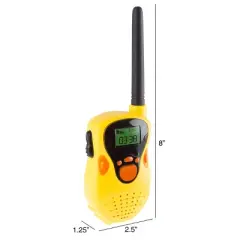 Toy Time Kids' Walkie Talkies - Set of 2, Yellow