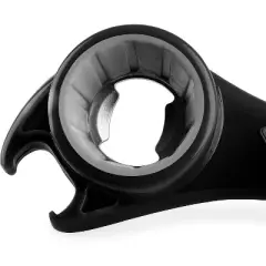 5 Way Opener - Twist-off Caps, Bottle Caps, Pop-Tops, and Jar Lids - Essential Kitchen Gadget for Easy Opening of Jars, Bottles
