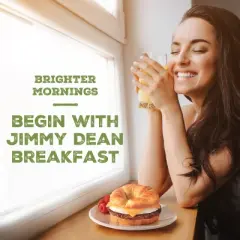 Jimmy Dean Delights Turkey Sausage, Egg Whites, & Cheese Frozen Croissant - 4ct