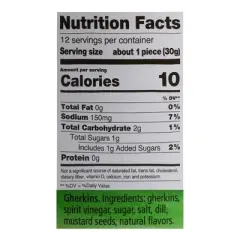 Hengstenberg Crunchy Gherkins 24.3 oz.