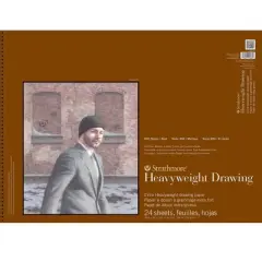 Strathmore 400 Series Drawing Paper Pad, Top Wire Binding, 24 Sheet, 18x24 inch, 1 Count