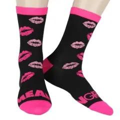 Mean Girls Women's We Wear Pink So Fetch 2 Pack Crew Socks