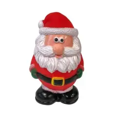 Midlee Vinyl Christmas Dog Toy Set- Santa, Reindeer & Snowman