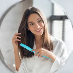 Unique Bargains Nylon Three Row Teasing Brush 8.86" Length 1 Pc