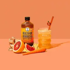 Health-Ade Organic Vegan Blood Orange Carrot Ginger Kombucha - 16 fl oz