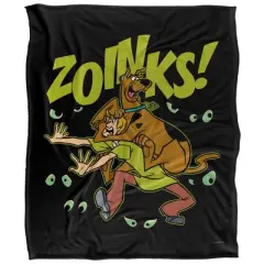 Scooby-Doo Zoinks Officially Licensed Silky Touch Super Soft Throw Blanket 50" x 60"