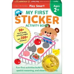 Play Smart My First Sticker Book - by  Gakken Early Childhood Experts (Paperback)