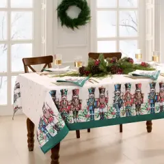 Royal Nutcracker Tablecloth - Elrene Home Fashions