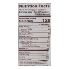 Biena Chickpea Snacks - Sea Salt - Case of 8 - 5 oz