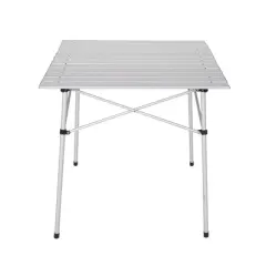 Stansport Aluminum Folding Slat Table 27" x 27"
