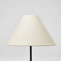 Burlap Tapered Lamp Shade Brown - Threshold&trade; designed with Studio McGee