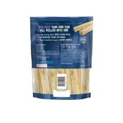 Purina Busy Rawhide Chewy Beef Flavored Bones Rollhide Dog Treats Pouch - S/M - 9ct