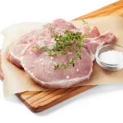 Bone-in Center Cut Pork Chops Family Pack - 3.45-5.50 lbs - price per lb - Good & Gather&trade;