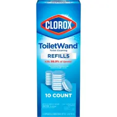Clorox ToiletWand Disinfecting Refills Disposable Wand Heads - Original Scent - 10ct