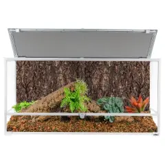 OiiBO Tempered Glass Large 90 Gallon Reptile Tank