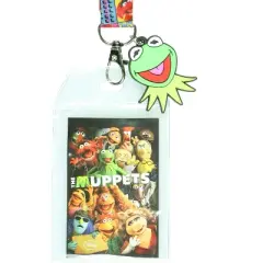 The Muppets Cast Character Design Lanyard with ID Badge Holder and Charm