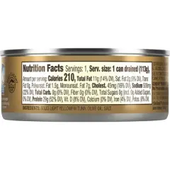 Genova Solid Yellow Fin Tuna in Olive Oil - 5oz