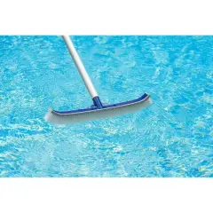 Poolmaster Classic 18'' Vinyl Liner Swimming Pool Brush with Bumper