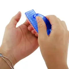 Unique Bargains Durable Nail Cleaning Brush 2.95"x1.85" 1 Pc