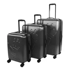 Body Glove Redondo 3-Piece Hardside Spinner Luggage Set