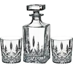 Marquis Markham Decanter & Double Old Fashioned Set, 3 Pieces