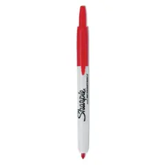 Sharpie Retractable Permanent Marker Fine Point Red 32702