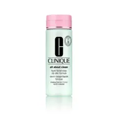 Clinique All About Clean Liquid Facial Soap - Oily - 6.7 fl oz - Ulta Beauty