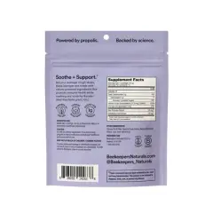 Beekeepers Naturals Propolis Soothing Lozenges - Elderberry - 14ct