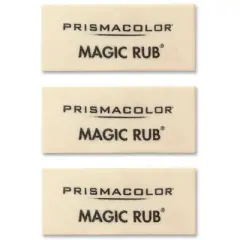 Prismacolor MAGIC RUB Art Eraser Vinyl 3/Pack 70503