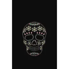 Junior's Lost Gods Halloween Sugar Skull Racerback Tank Top