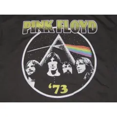 Pink Floyd Dark Side Of The Moon '73 Poster Art Men's Black Long Sleeve Sweatshirt