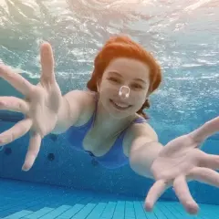 Unique Bargains Comfortable Swimming Nose Clips 1 Pc