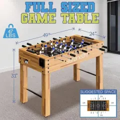 SereneLife Soccer Foosball Table