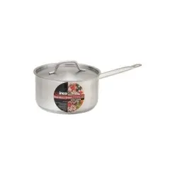 Winco Stainless Steel Sauce Pan 2 qt w/ Cover [SSSP-2]