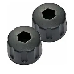 Black and Decker GH600 Trimmer Replacement (2 Pack) Handle Knob - 90519954-2PK