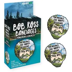 NMR Distribution Bob Ross Bandages, 18 Pieces
